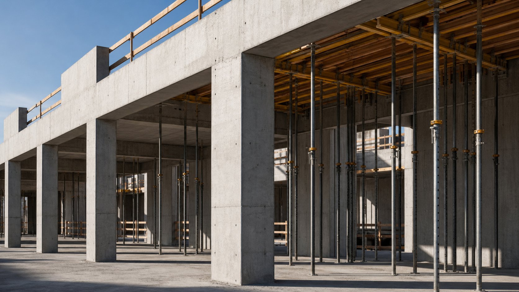 Disciplined concrete formwork illustrating accountable construction delivery